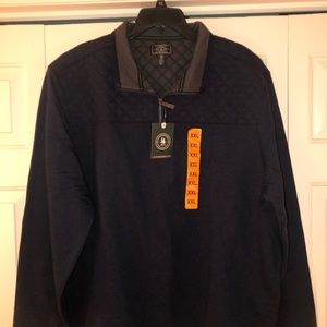 NWT men’s half zip by GH Bass